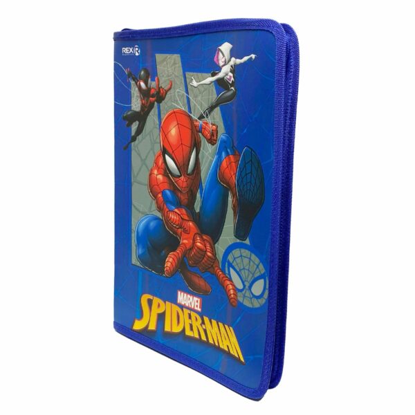Carpeta Con Zipper Diseño Spiderman REX A4 - Imagen 2