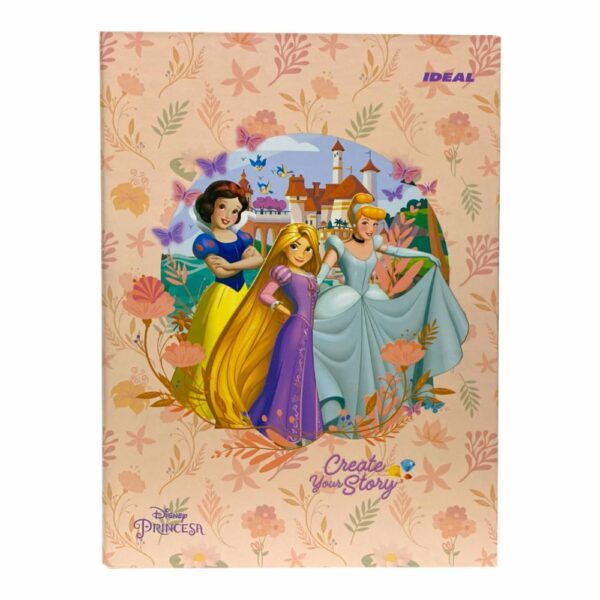 Carpeta 2 Argollas Princesas IDEAL A4 - Imagen 4