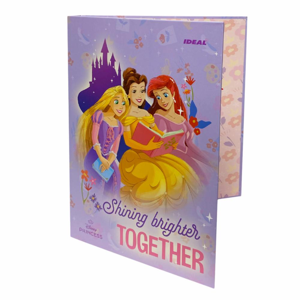 Carpeta 2 Argollas Princesas IDEAL A4 - Imagen 8