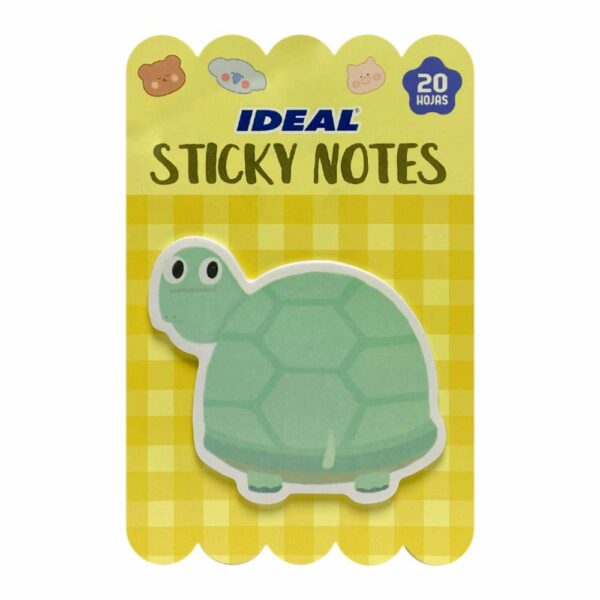 Notas Adhesivas Animales Surtidas IDEAL 20 Hojas