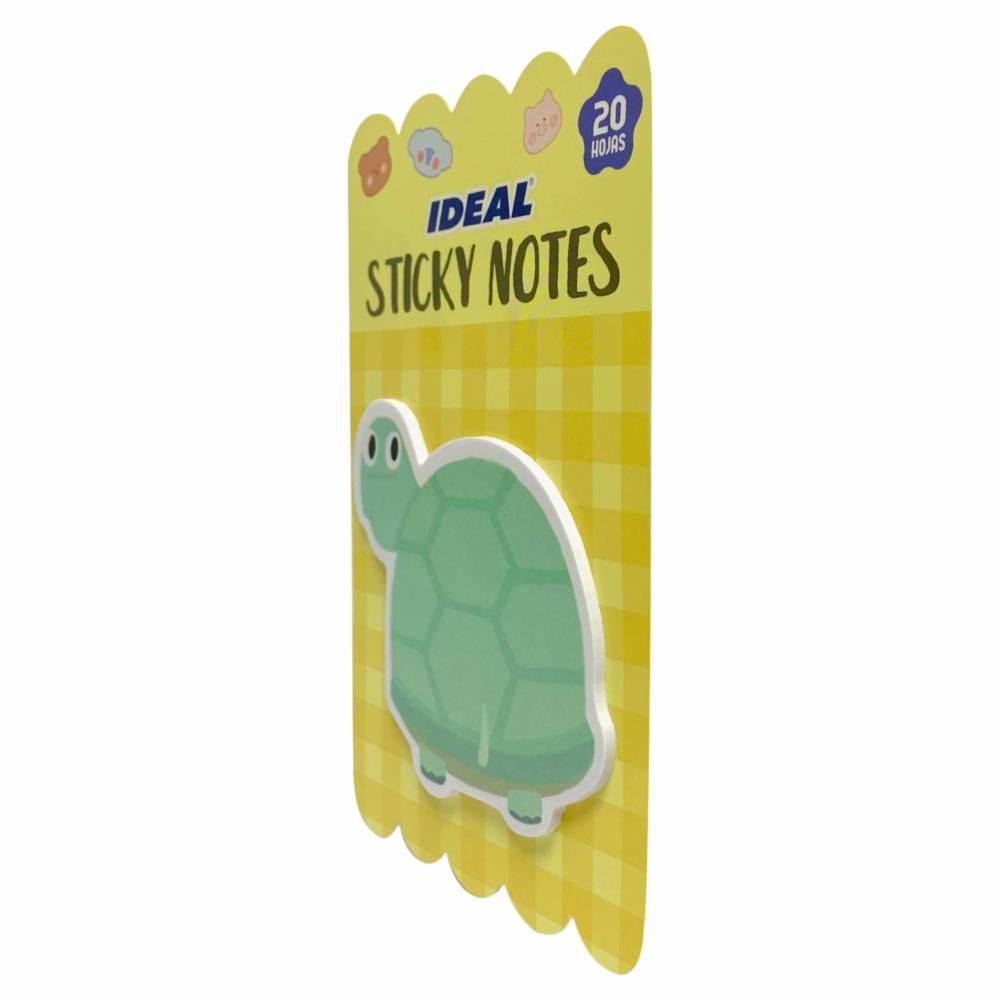 Notas Adhesivas Animales Surtidas IDEAL 20 Hojas - Imagen 2