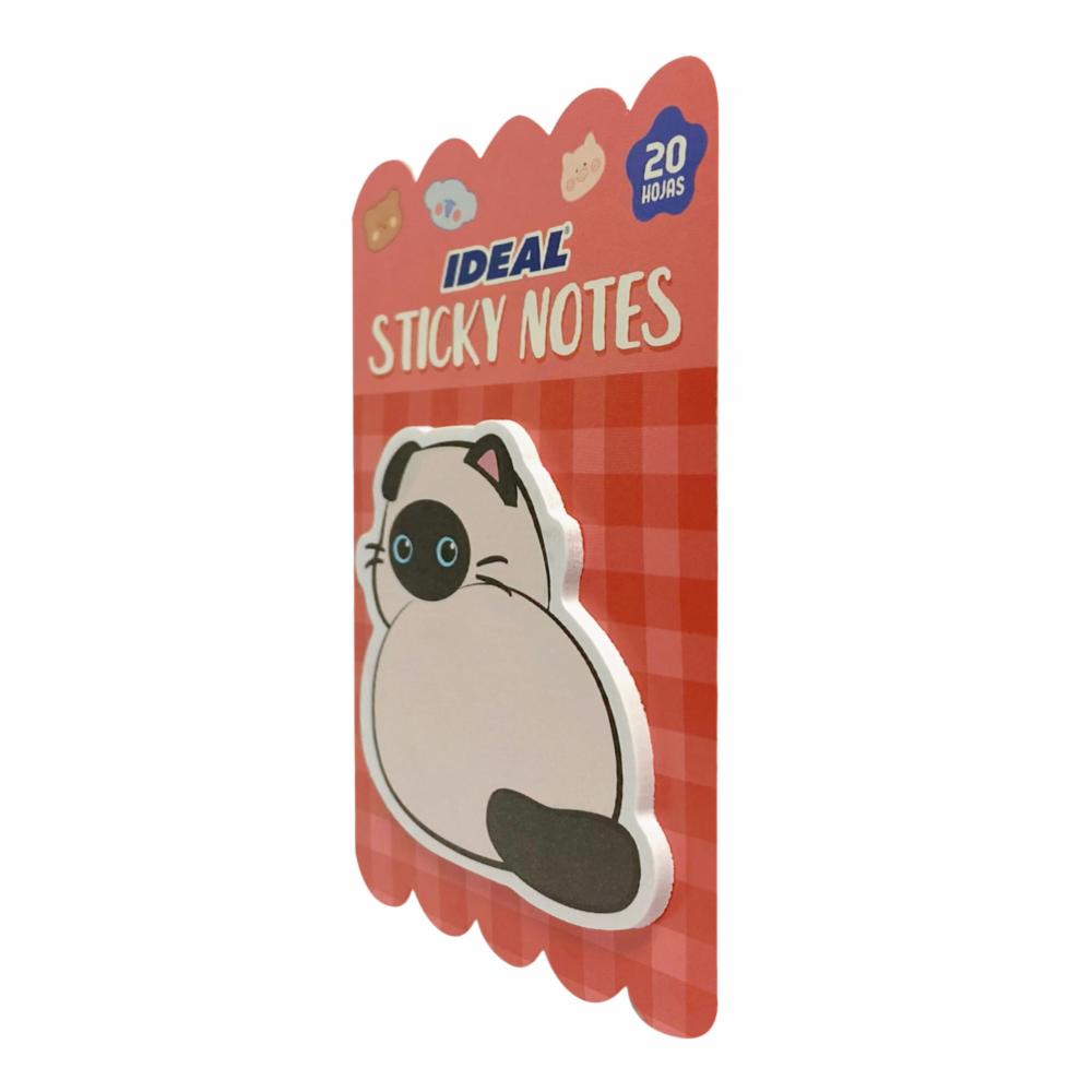 Notas Adhesivas Animales Surtidas IDEAL 20 Hojas - Imagen 5