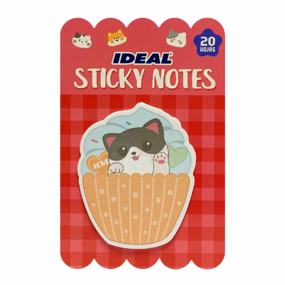 Notas Adhesivas Animales Surtidas IDEAL 20 Hojas - Imagen 7