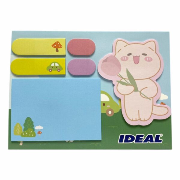 Set Notas Y Banderitas Animales Surtidos IDEAL 16x13 - Imagen 10