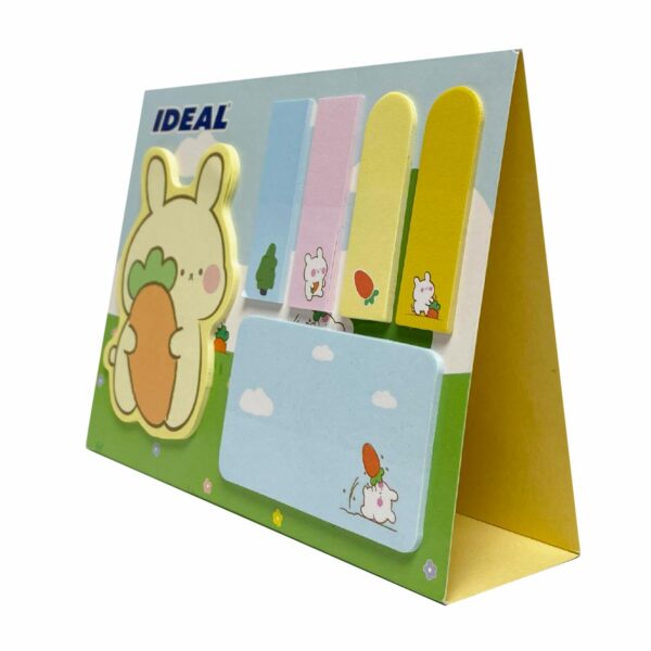 Set Notas Y Banderitas Animales Surtidos IDEAL 16x13 - Imagen 2