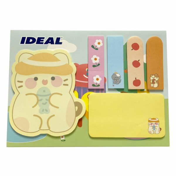 Set Notas Y Banderitas Animales Surtidos IDEAL 16x13 - Imagen 4