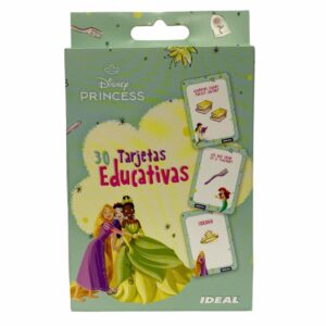 Tarjetas Didácticas Letras Números Colores Princesas IDEAL 9.5x13.5