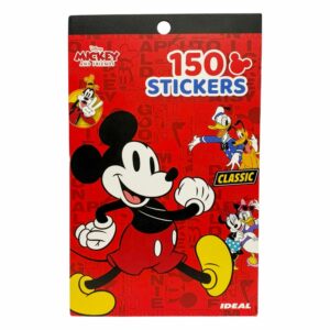 Block Stickers Mickey 150 Unidades. IDEAL A5