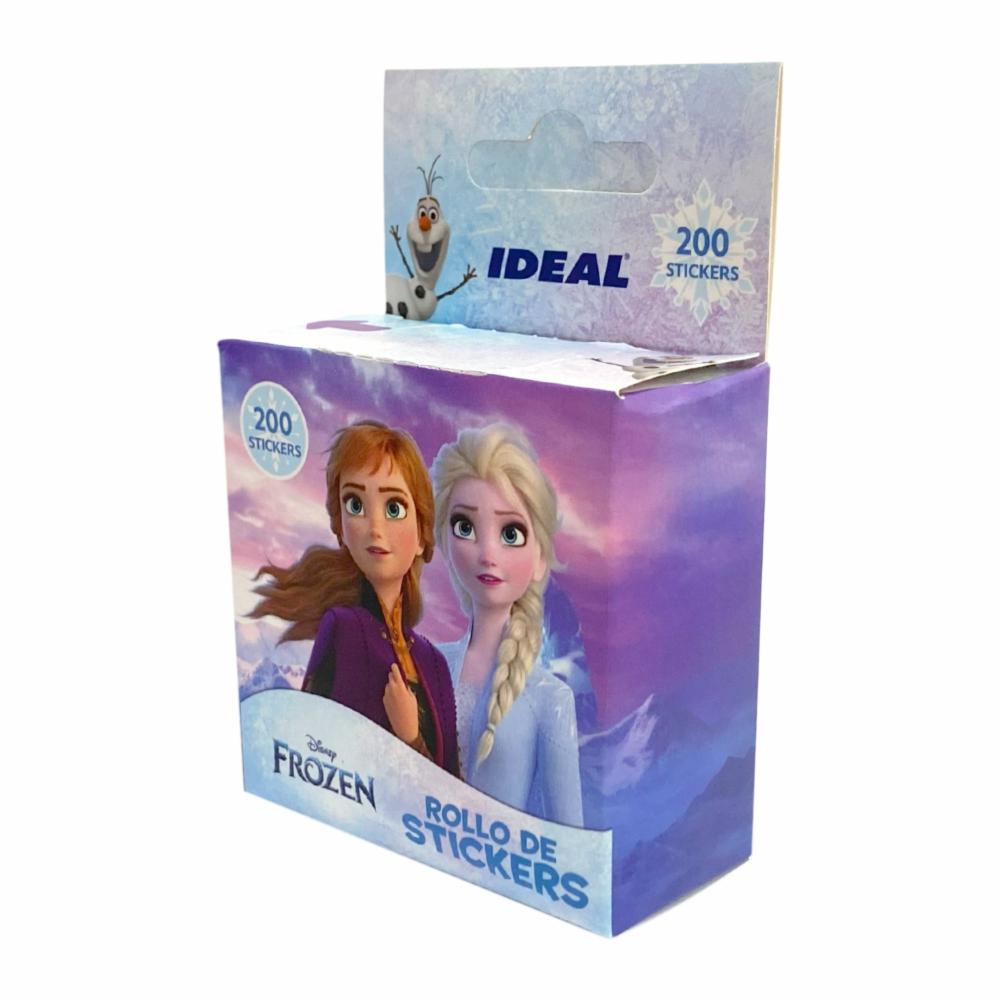 Rollo Stickers Frozen 200 Unidades. IDEAL 6.5X10 - Imagen 2