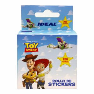 Rollo Stickers Toy Story 200 Unidades. IDEAL 10.3X20X18.9