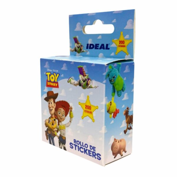 Rollo Stickers Toy Story 200 Unidades. IDEAL 10.3X20X18.9 - Imagen 2