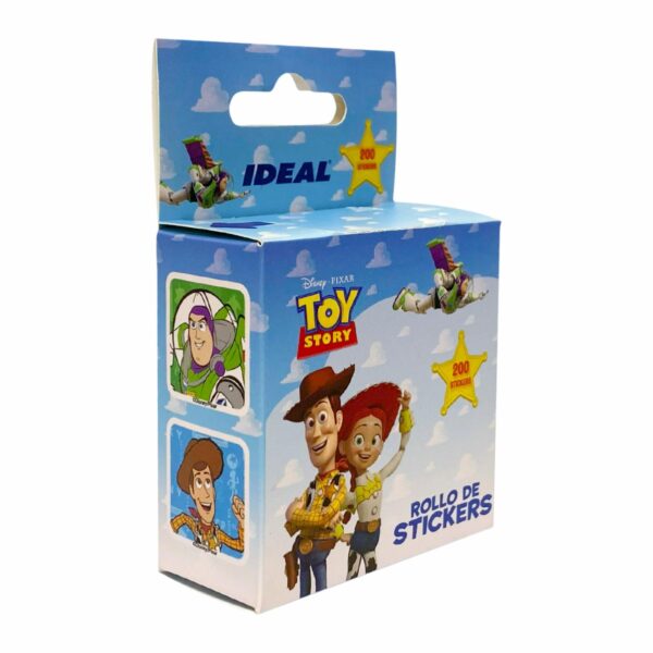 Rollo Stickers Toy Story 200 Unidades. IDEAL 10.3X20X18.9 - Imagen 3