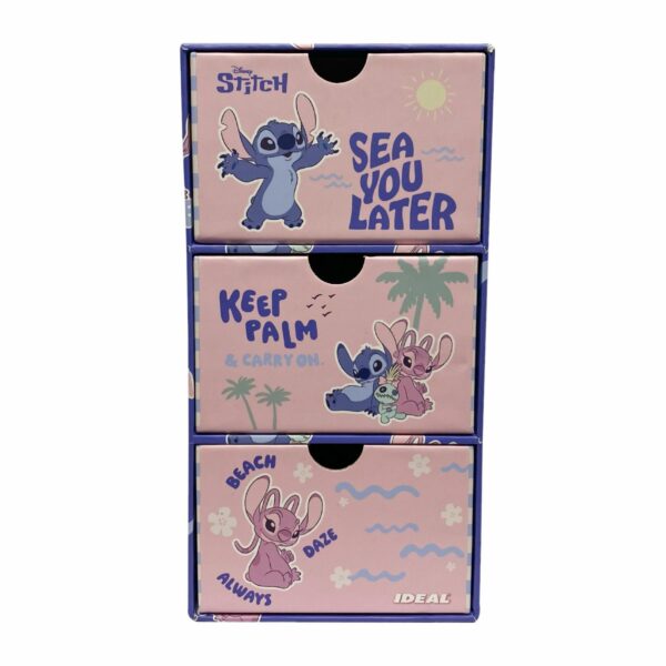 Caja Organizadora 3 Cajones Stitch IDEAL 10.3X20X18.9