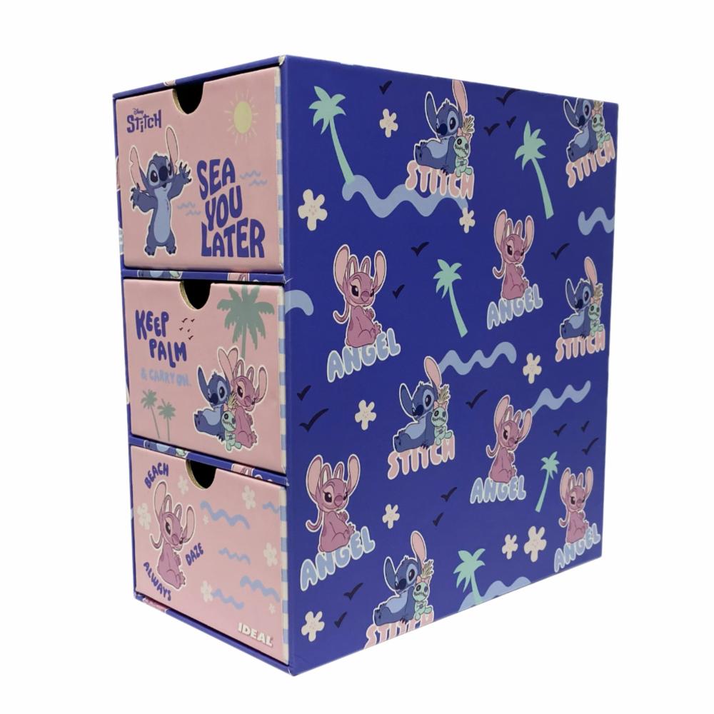 Caja Organizadora 3 Cajones Stitch IDEAL 10.3X20X18.9 - Imagen 2
