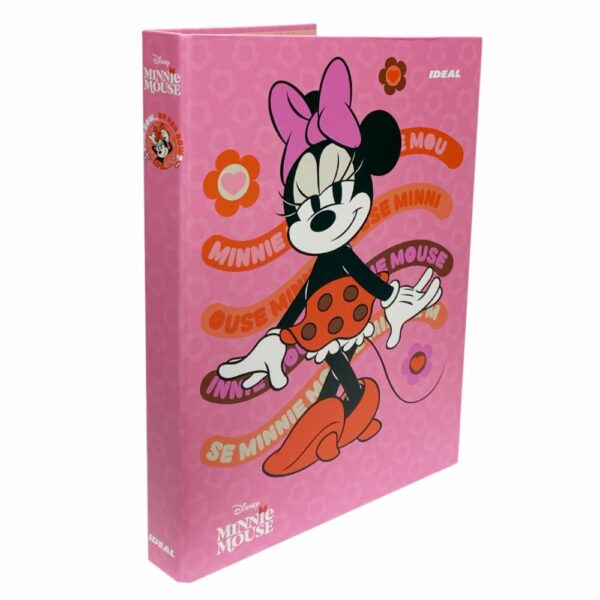 Carpeta 2 Argollas Minnie IDEAL A4 - Imagen 3