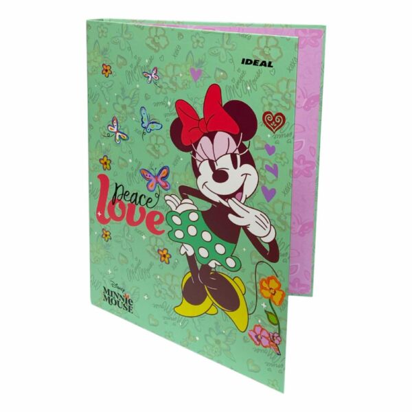 Carpeta 2 Argollas Minnie IDEAL A4 - Imagen 5