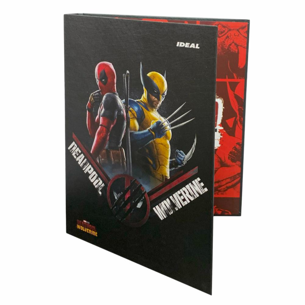 Carpeta 2 Argollas Deadpool IDEAL A4 - Imagen 2