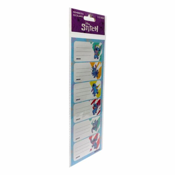 Membretes Escolares Diseño Stitch REX X 12 Uds 9X29 - Imagen 3
