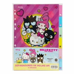 Separadores De Hojas Diseño Stitch REX X 6 Uds A4