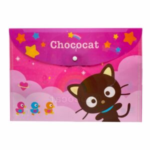 Sobre Porta Documento Diseño Chococat Con Broche REX A4