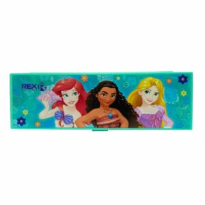 Cartuchera Plástica Pequeña Princesas REX 19.5X6.5