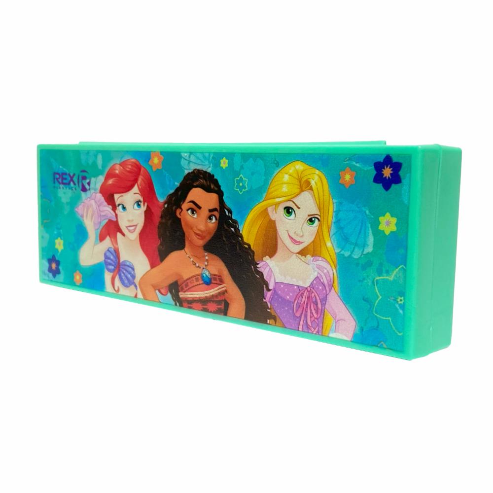 Cartuchera Plástica Pequeña Princesas REX PLASTICS 19.5X6.5 - Imagen 2