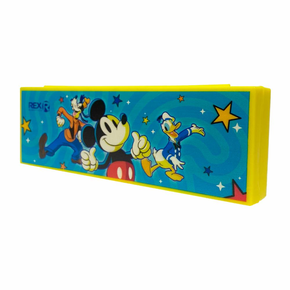 Cartuchera Plástica Mickey & Friends REX PLASTICS 19.5X6.5 - Imagen 2