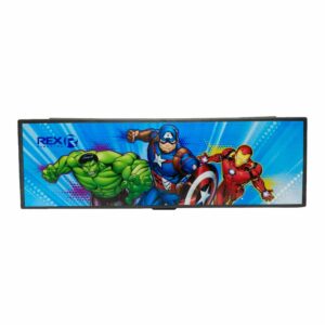 Cartuchera Plástica Pequeña Avengers REX 19.5X6.5