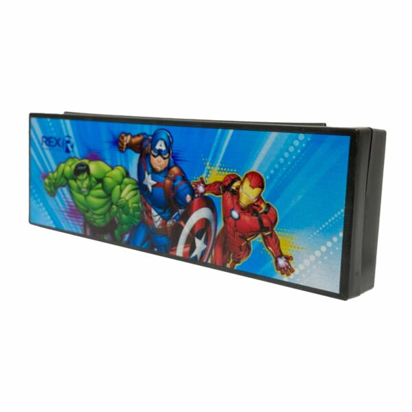 Cartuchera Plástica Pequeña Avengers REX 19.5X6.5 - Imagen 2
