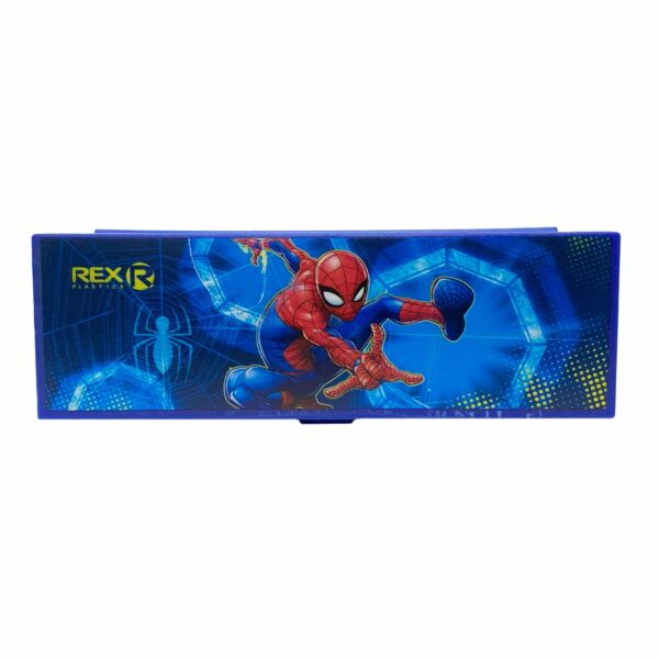 Cartuchera Plástica Pequeña Spiderman REX 19.5X6.5