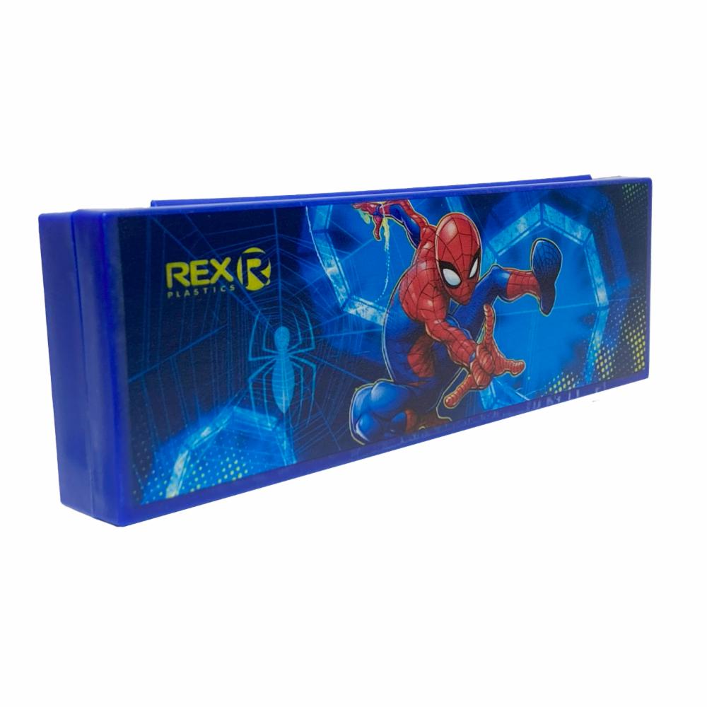 Cartuchera Plástica Pequeña Spiderman REX PLASTICS 19.5X6.5 - Imagen 3