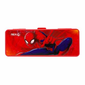 Cartuchera Plástica Doble Servicio Spiderman REX 20.5x7.5