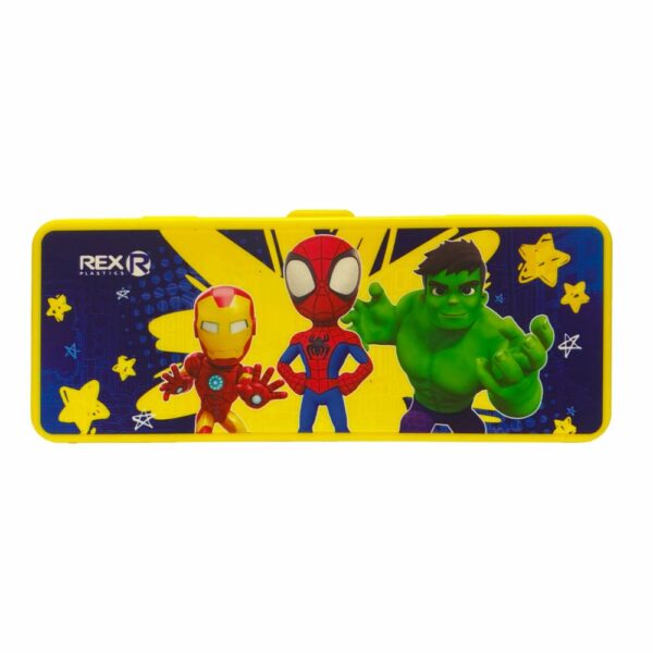 Cartuchera Plástica Doble Servicio Spidey REX 20.5x7.5