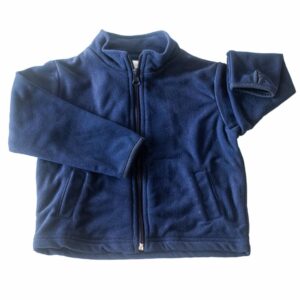 Chompa Polar Deportiva Dedo Azul HUELLAS