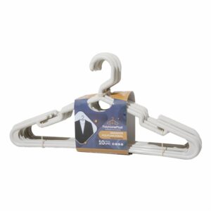 Armadores Para Ropa Gris Set POLYHOMEPLAST X 10 Uds