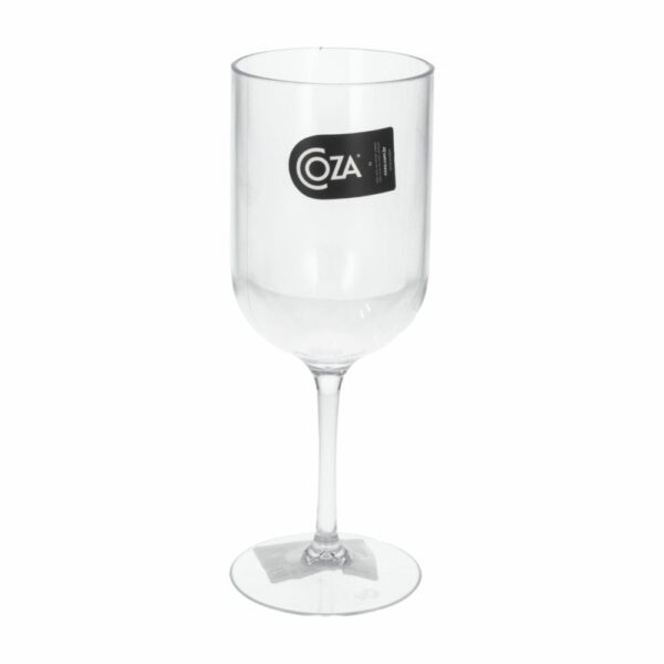 Copa De Vino Y Agua Fun Cristal Plástico COZZA 380 Ml