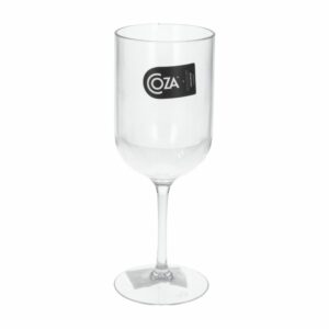 Copa De Vino Y Agua Fun Cristal Plástico COZZA 380 Ml