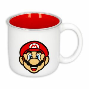 Jarro De Cerámica Diseño Super Mario STOR 14 Onzas