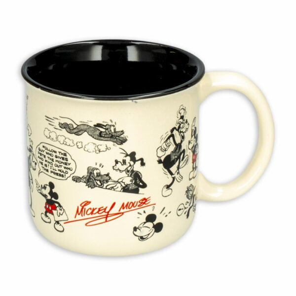 Jarro De Cerámica Diseño Mickey Mouse Vintage STOR 14 Onzas