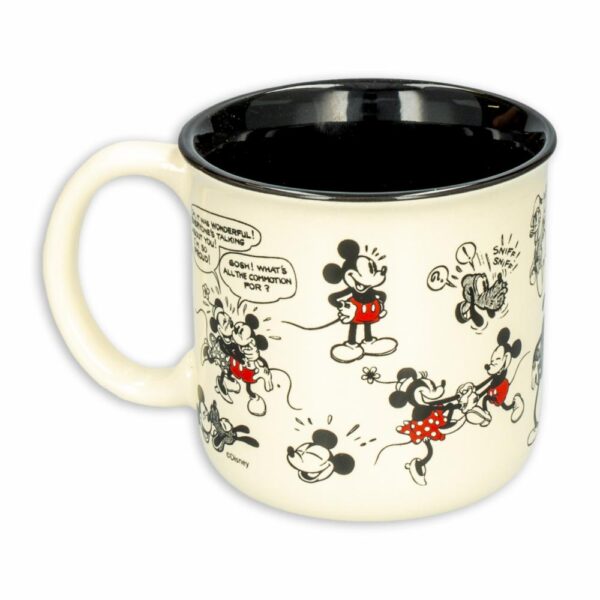 Jarro De Cerámica Diseño Mickey Mouse Vintage STOR 14 Onzas - Imagen 2