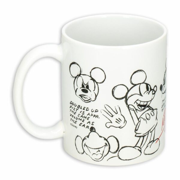 Jarro De Cerámica Diseño Mickey Mouse Vintage STOR 11 Onzas - Imagen 2