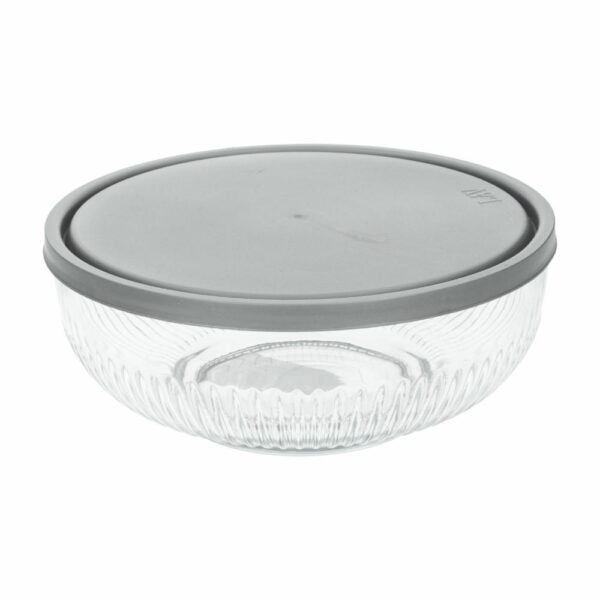 Ensaladera De Vidrio Con Tapa Redonda LAV 150 CC