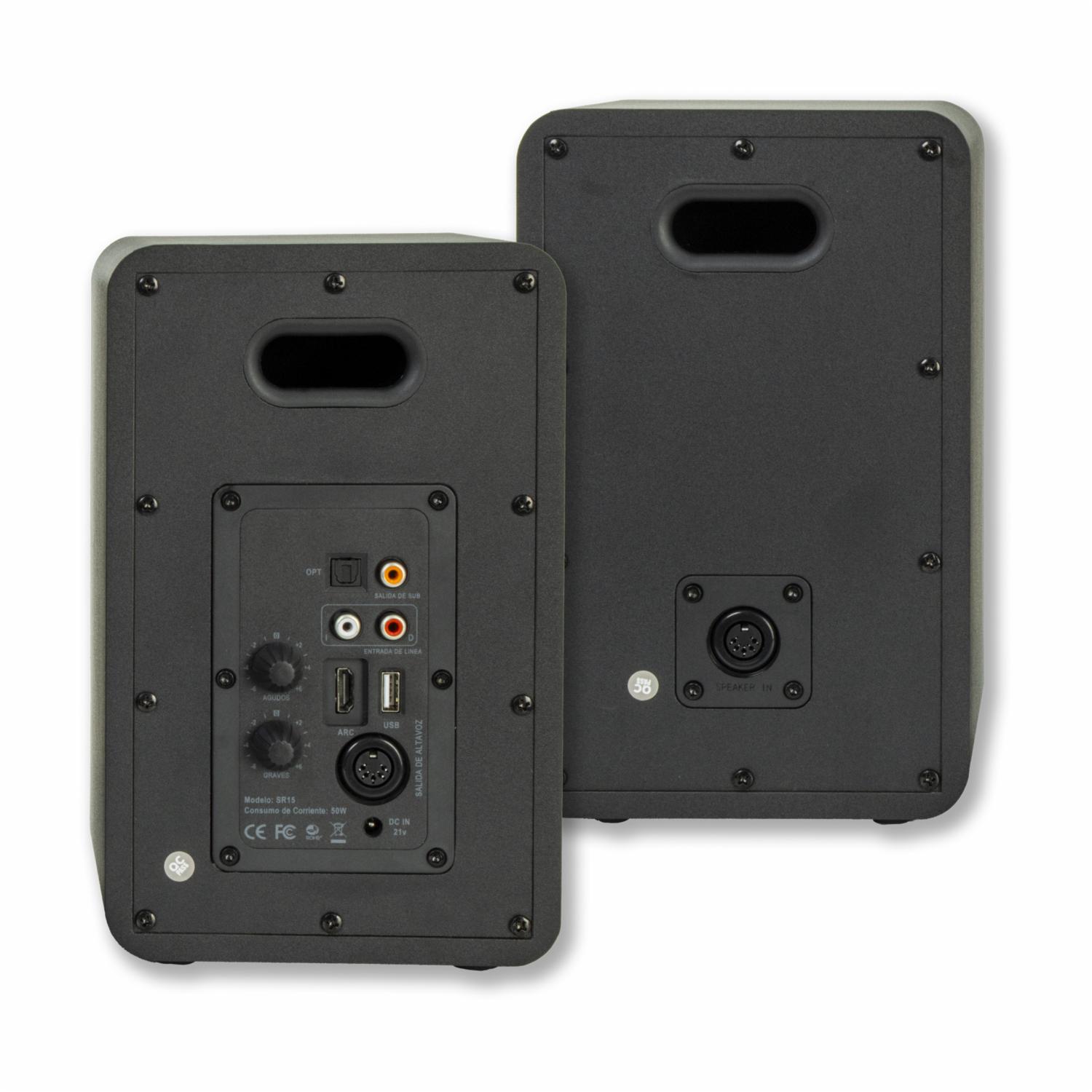 Parlante SR15 HD AUDIO Blanco - Imagen 2