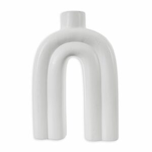 Florero Tipo Herradura Mediano FREE HOME 1 Pieza