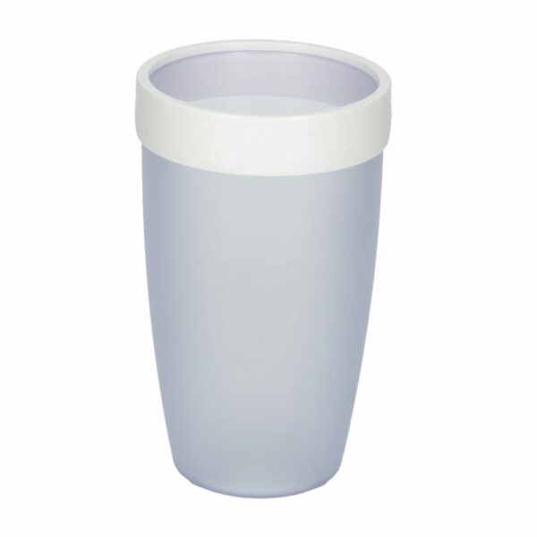 Vaso Porta Cepillo Blanco FREE HOME 1 Pieza