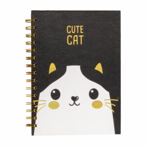 Cuaderno Universitario De Cuadros Colección Gato AIFENG 100 Hojas