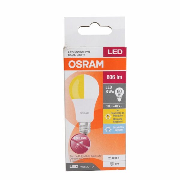 Foco Led Antimosquitos Dual 8 W OSRAM Unidad - Imagen 2