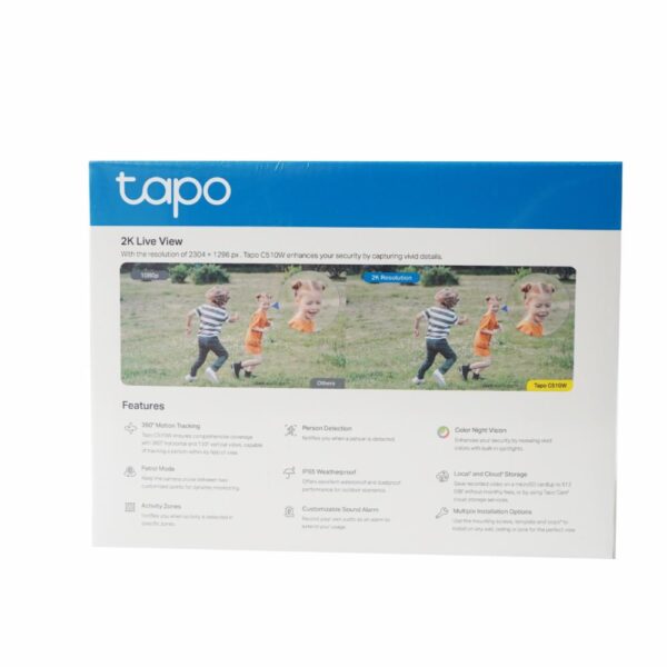 Cámara C510W IP65 360° TAPO 2K - Imagen 2