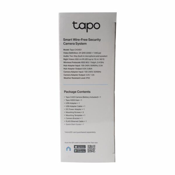 Cámara C420S1 Full Color TAPO 2K - Imagen 3