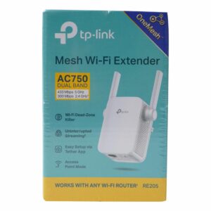 Extensor De Cobertura RE205 AC750 TP-LINK Dual Band